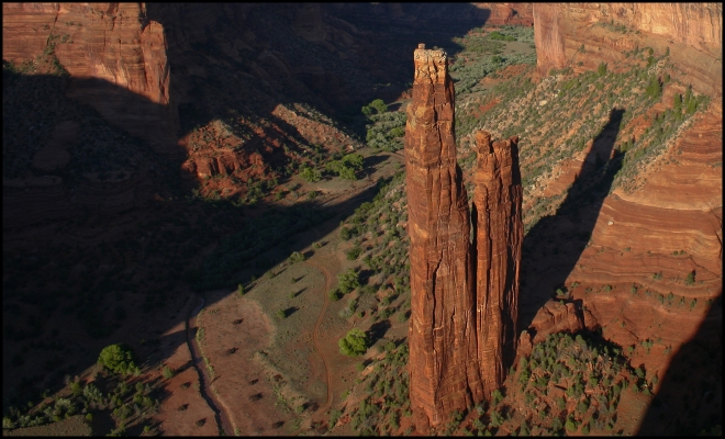 Canyon de Chelly National Park - Spider Rock, Arizona - USA